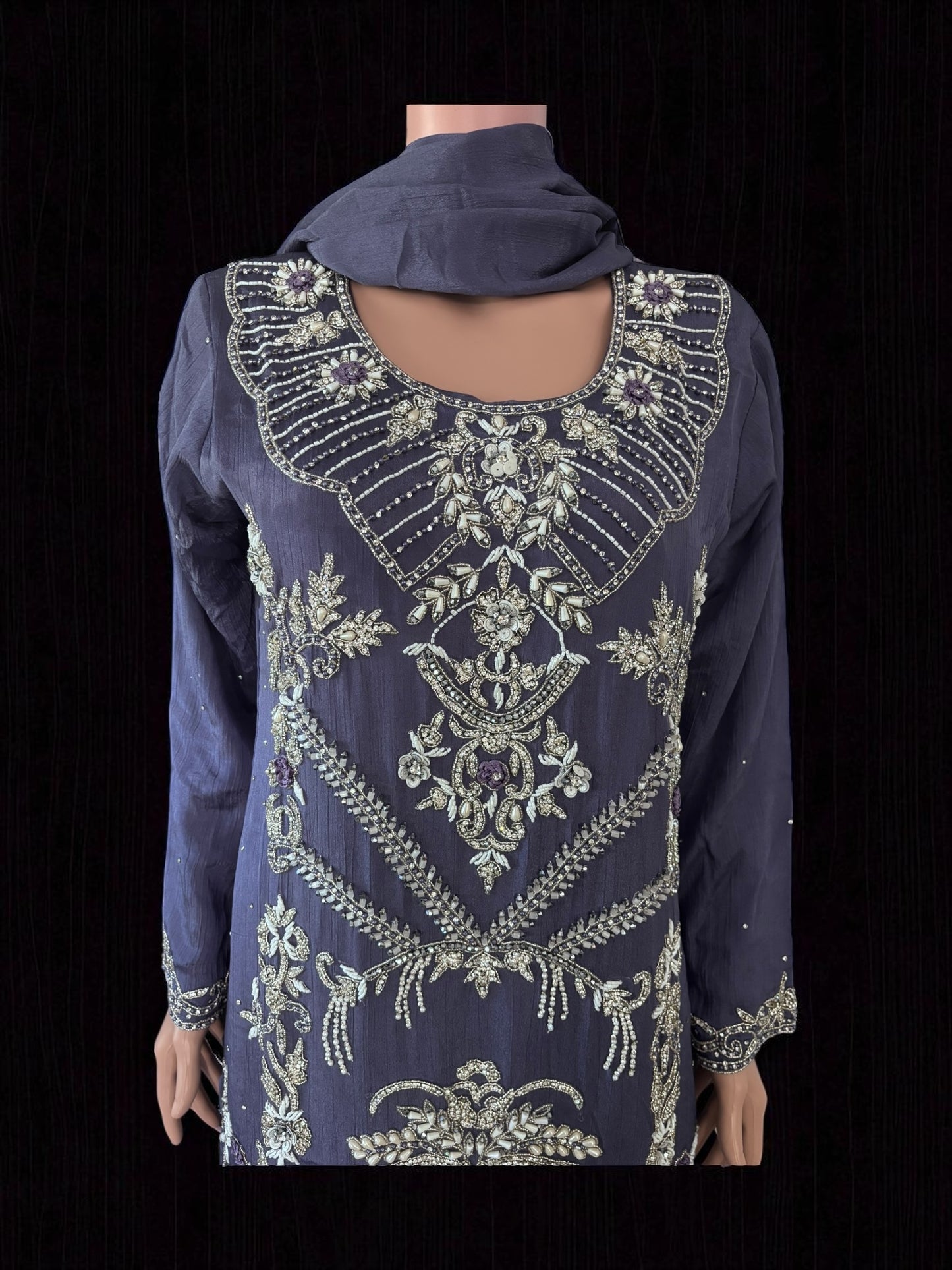 Heavy Work Salwar Kameez, Cultural Wear for Women, Aug19