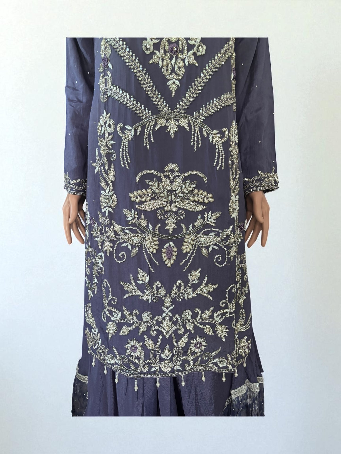 Heavy Work Salwar Kameez, Cultural Wear for Women, Aug19