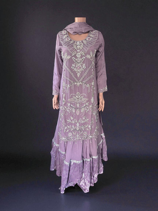 Heavy Work Salwar Kameez, Cultural Wear for Women, Aug20
