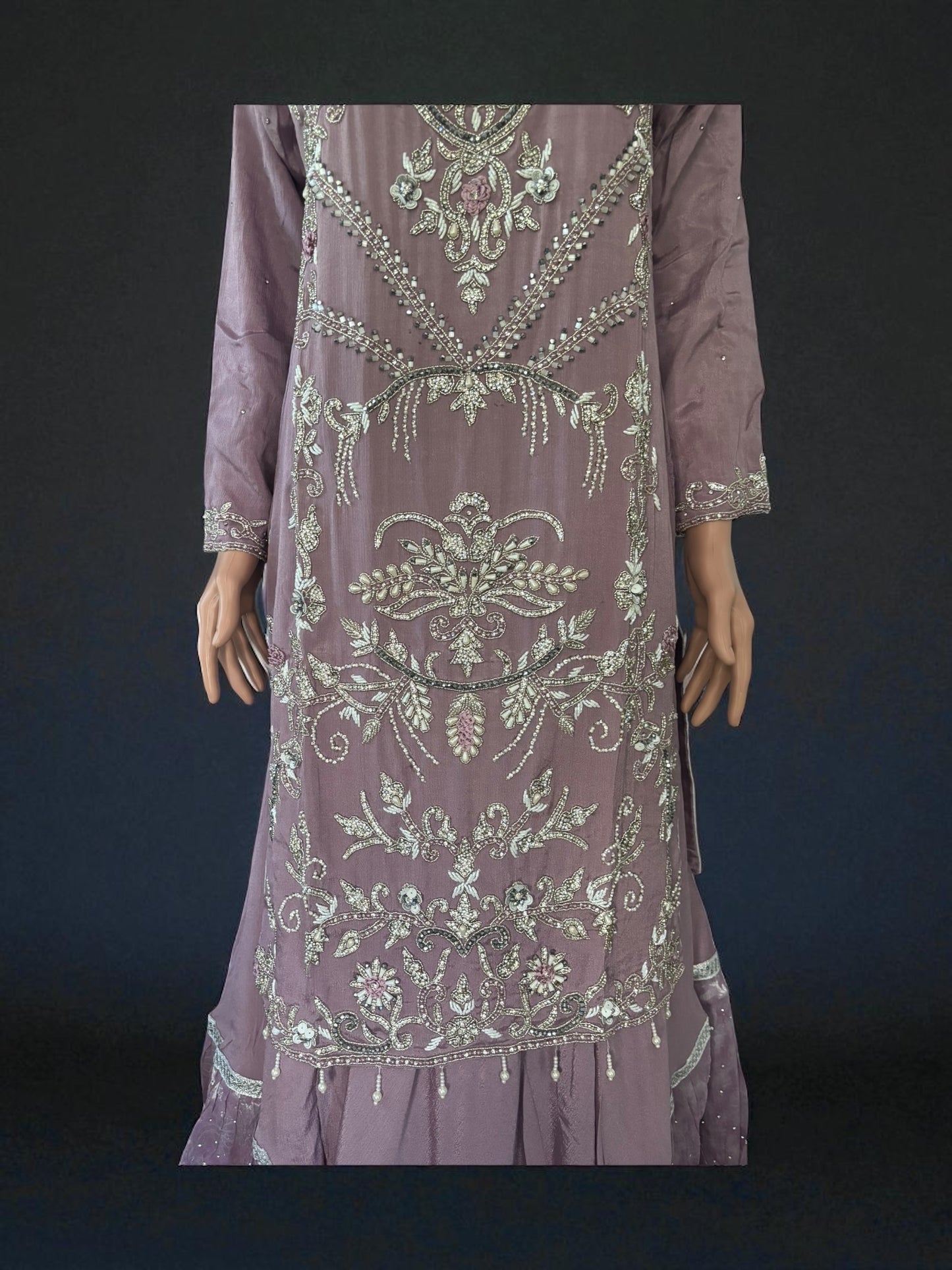 Heavy Work Salwar Kameez, Cultural Wear for Women, Aug20