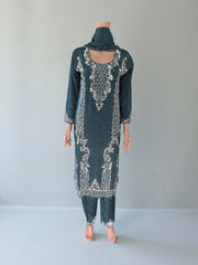 Heavy Work Salwar Kameez, Cultural Wear for Women, Aug23 - Saree Ghor Charlotte