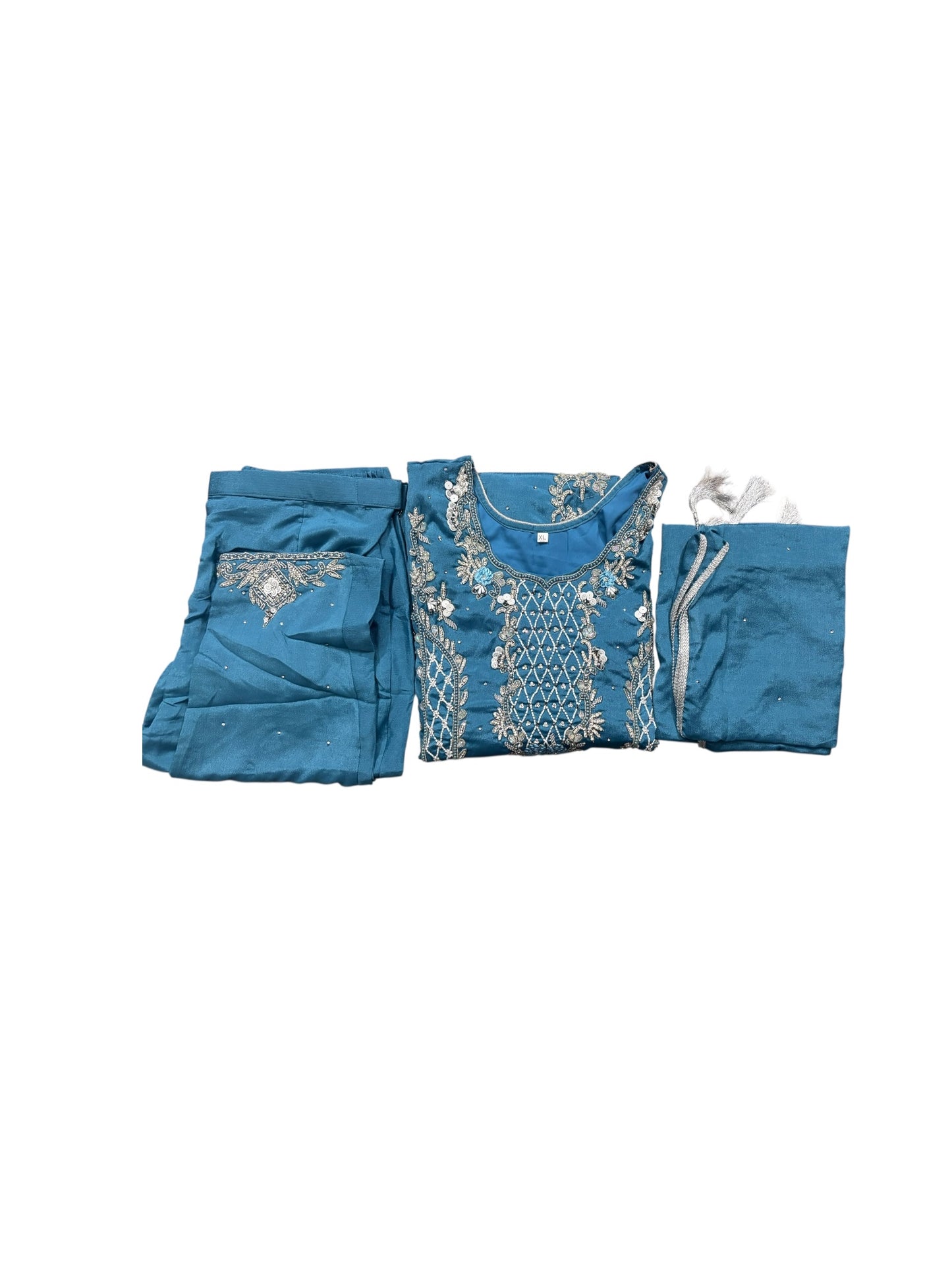 Heavy Work Salwar Kameez, Cultural Wear for Women, Aug23