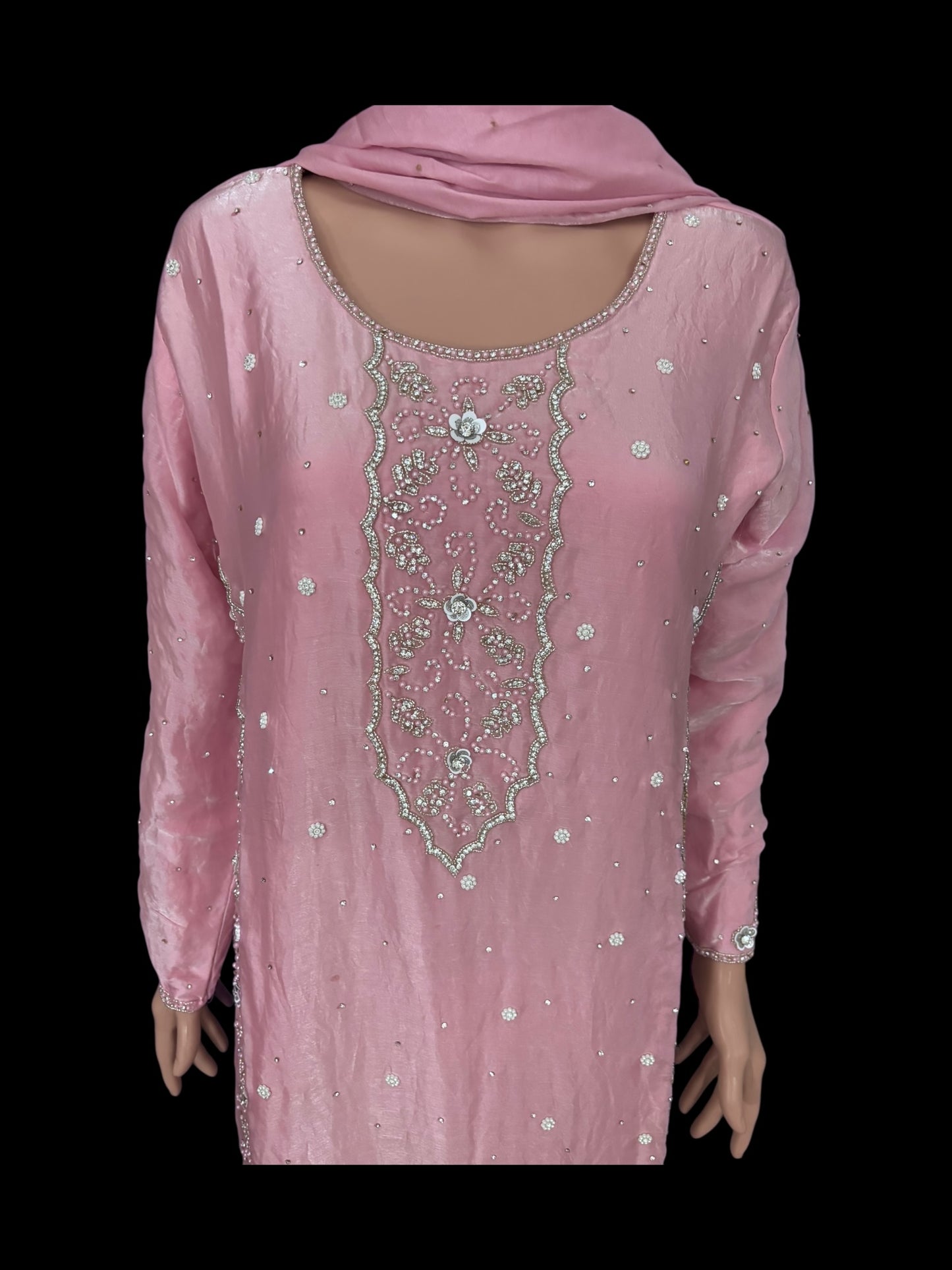 Heavy Work Salwar Kameez, Cultural Wear for Women, Aug29