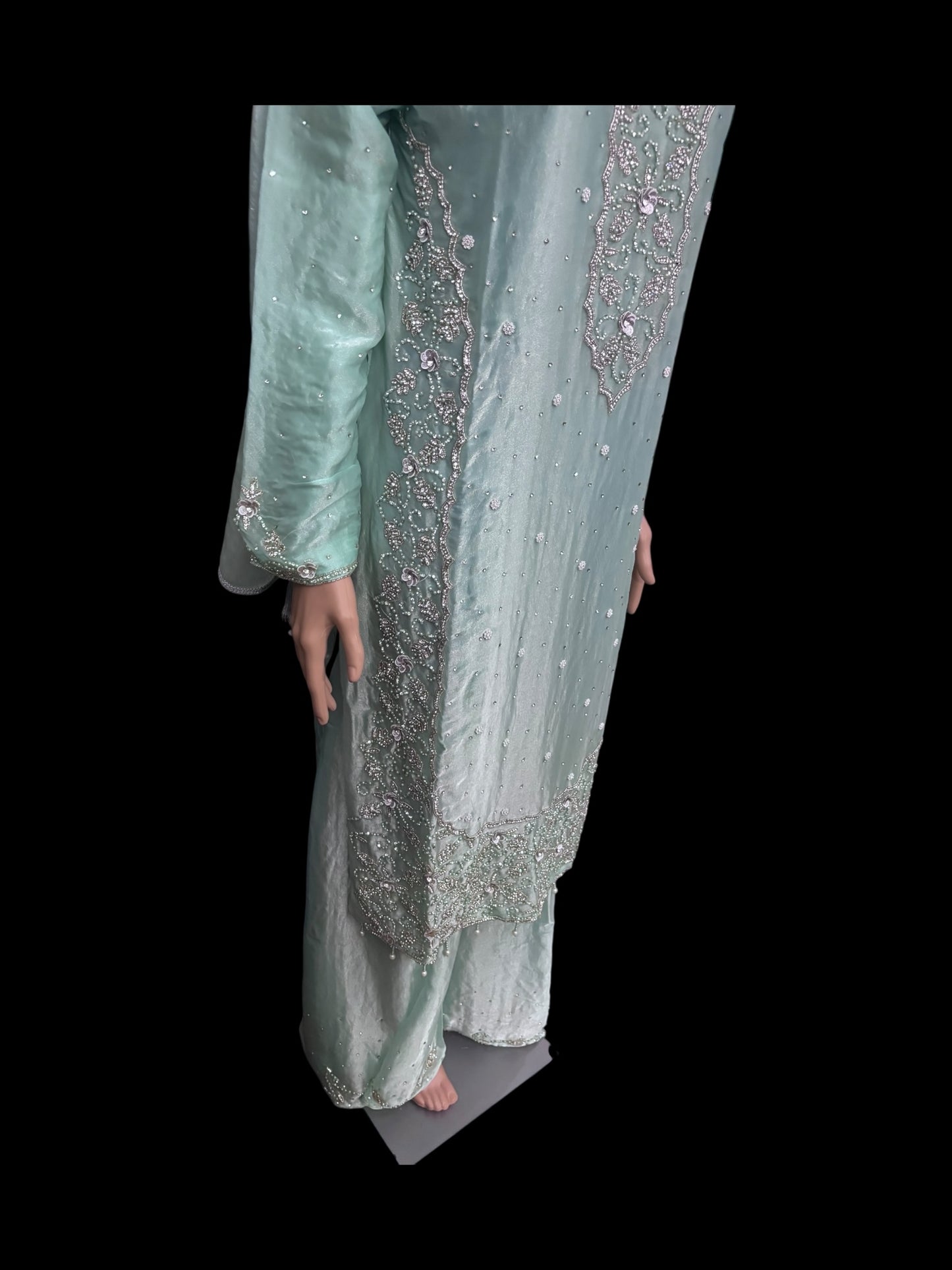 Heavy Work Salwar Kameez, Cultural Wear for Women, Aug30