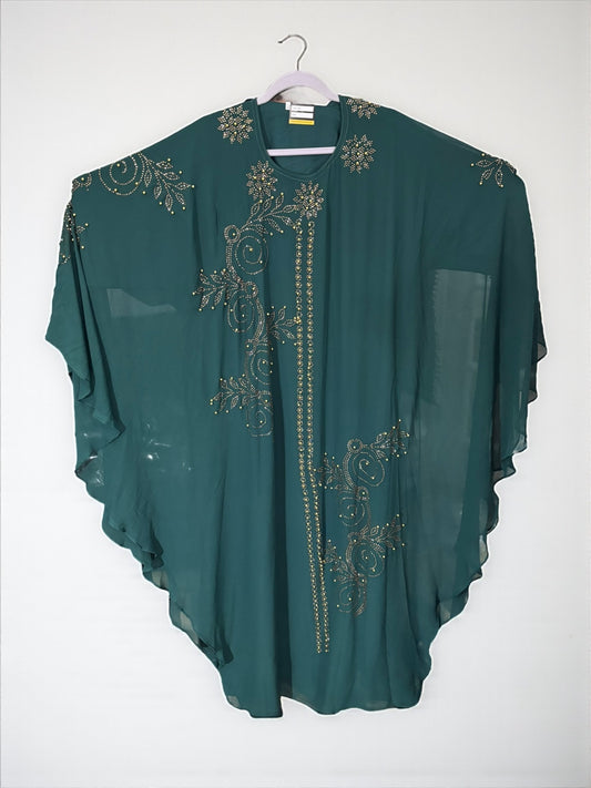 Women’s Kaftan Abaya, Modest Islamic Dress, Aug61
