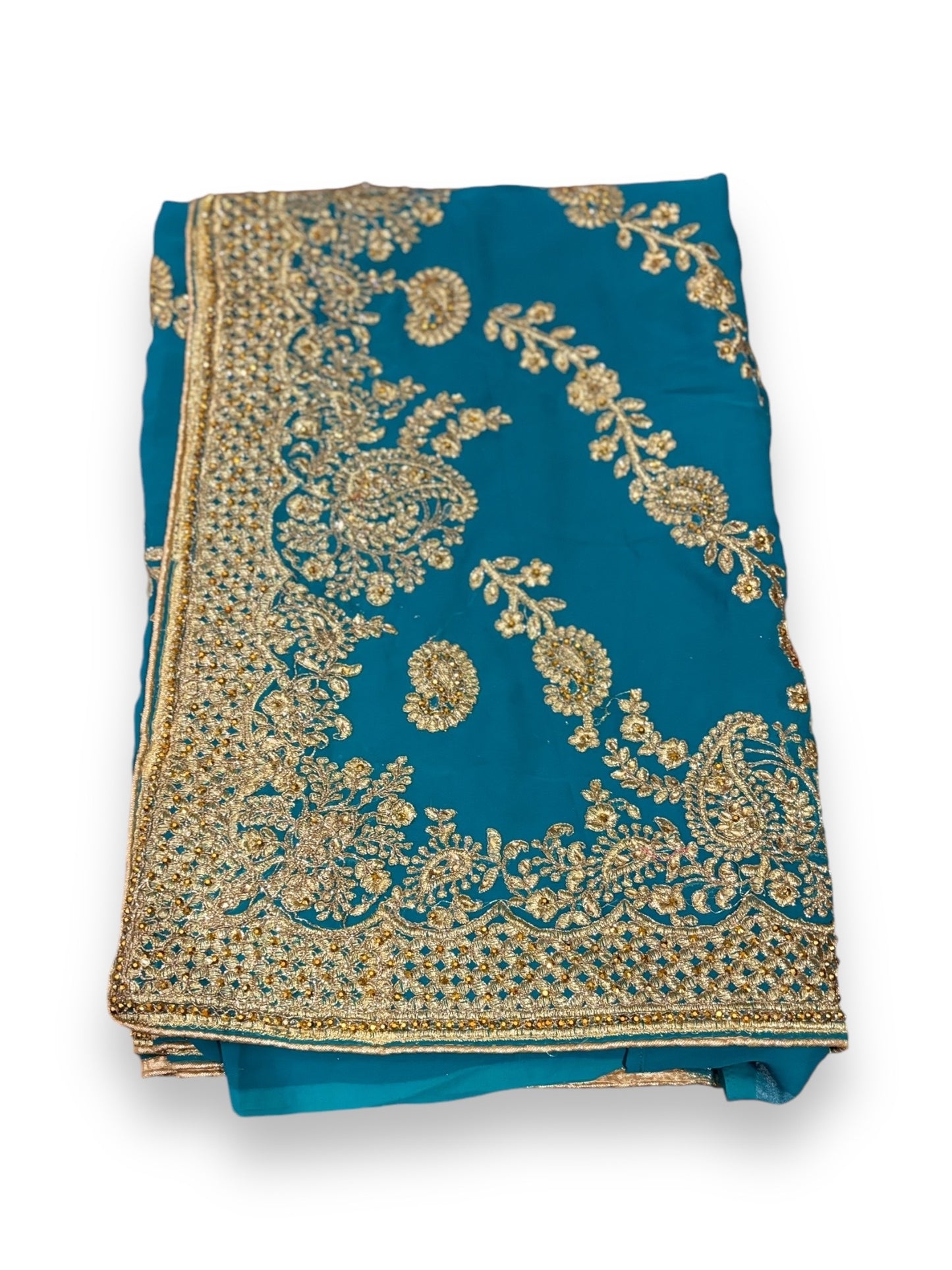 Traditional Designer Saree with Ready Blouse - 015