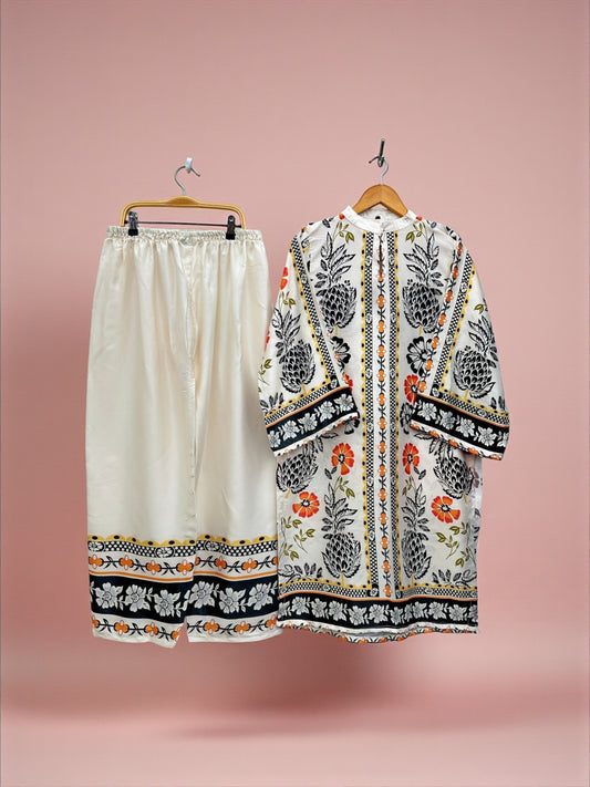 Traditional Two Piece Kurti Set, Cultural Wear for Women