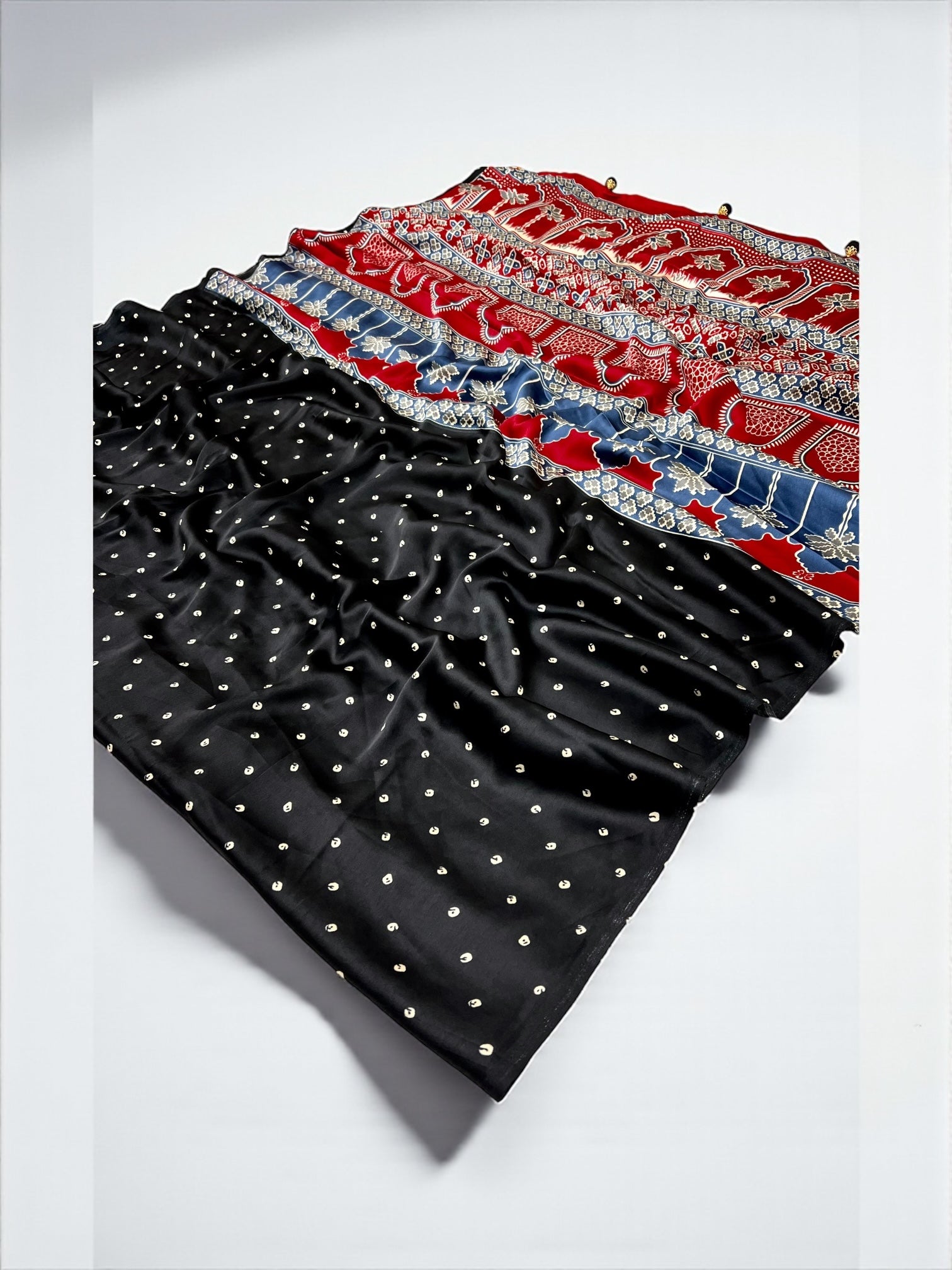 Semi Modal Traditional Saree, Cultural Wear for Women