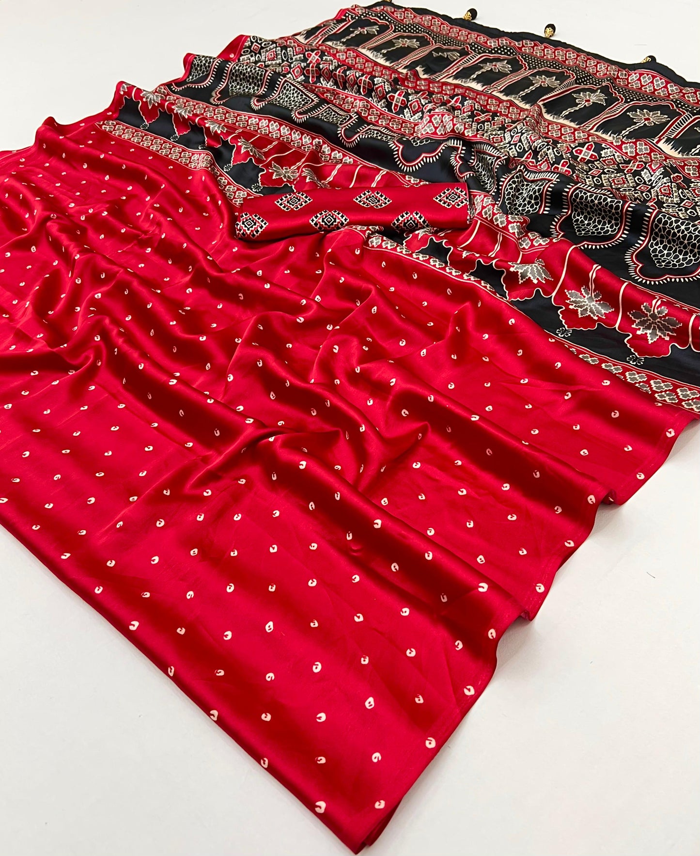 Semi Modal Traditional Saree, Cultural Wear for Women