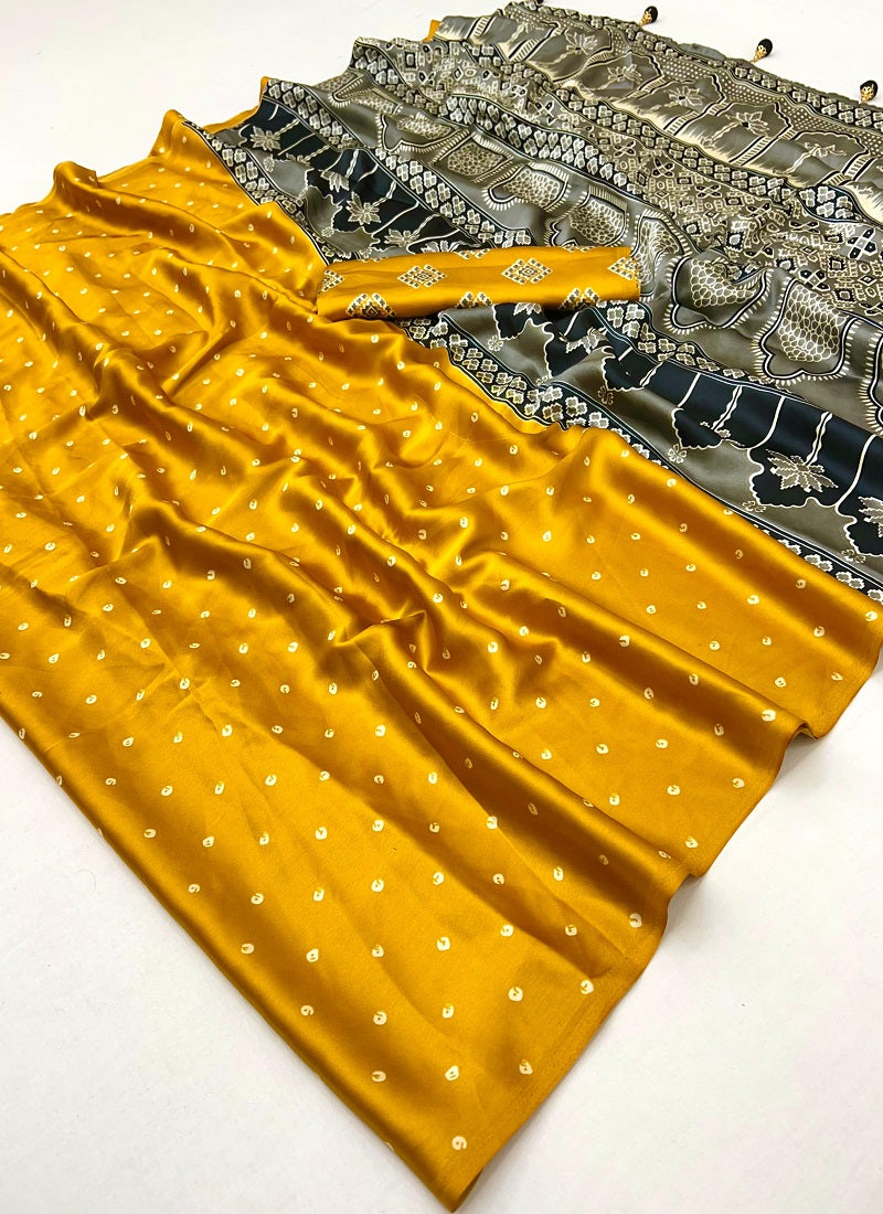 Semi Modal Traditional Saree, Cultural Wear for Women