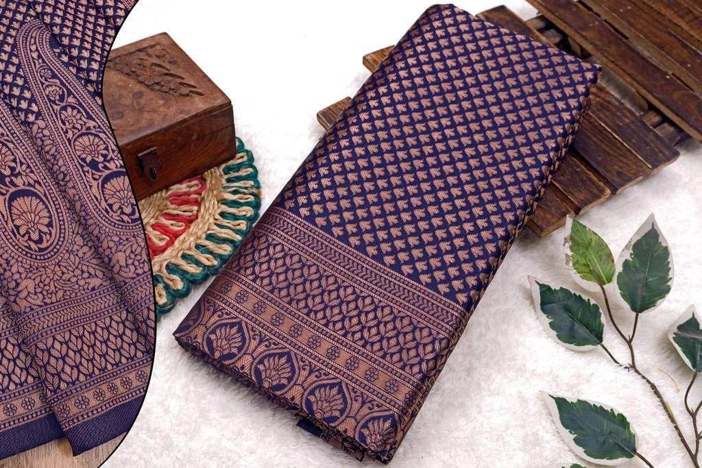 Banarasi Lichi Silk Traditional Saree, Cultural Wear for Women