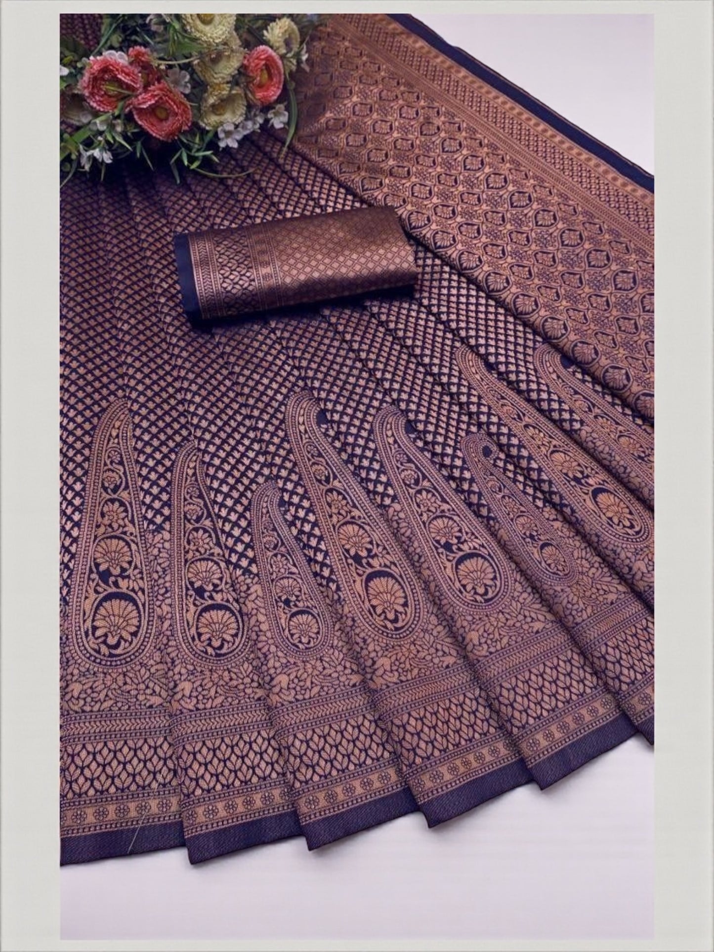 Banarasi Lichi Silk Traditional Saree, Cultural Wear for Women