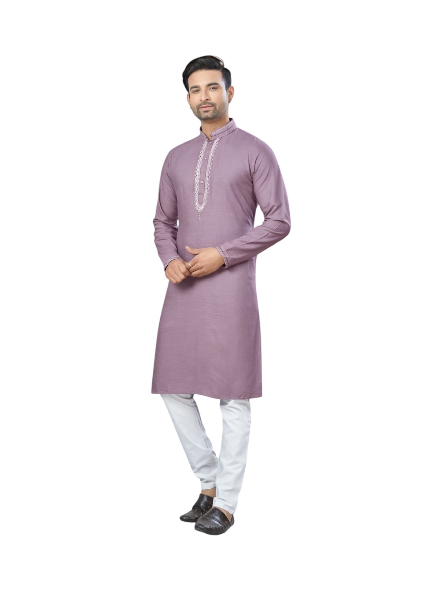 Traditional Men's Kurta Pajama Set– Cultural Wear for Men