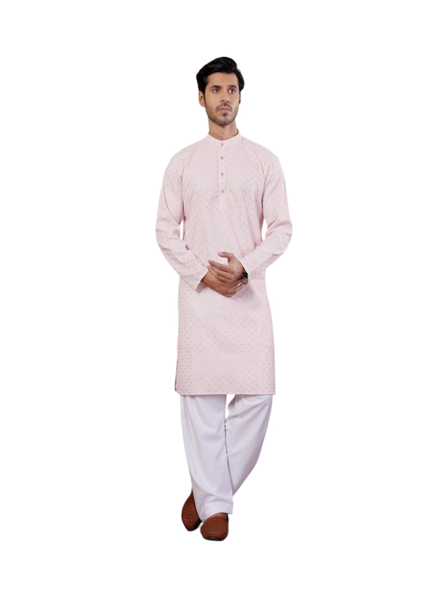 Traditional Men's Kurta Pajama Set– Cultural Wear for Men
