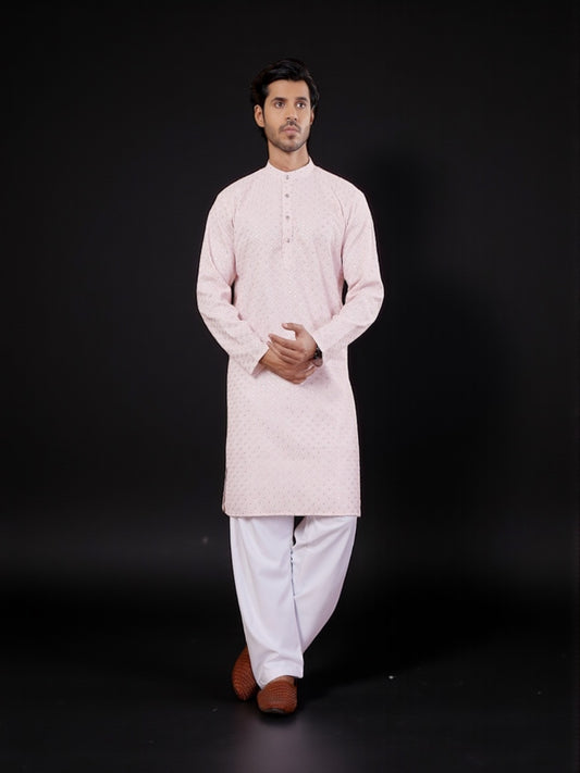 Traditional Men's Kurta Pajama Set– Cultural Wear for Men