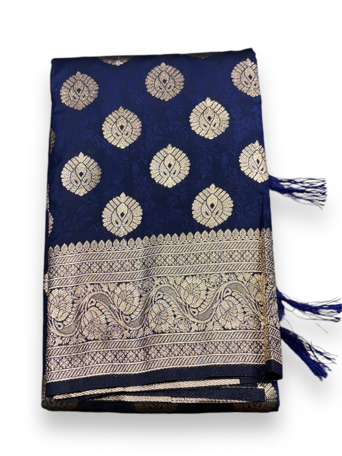 Traditional Tanchuri Katan Silk Saree - 01