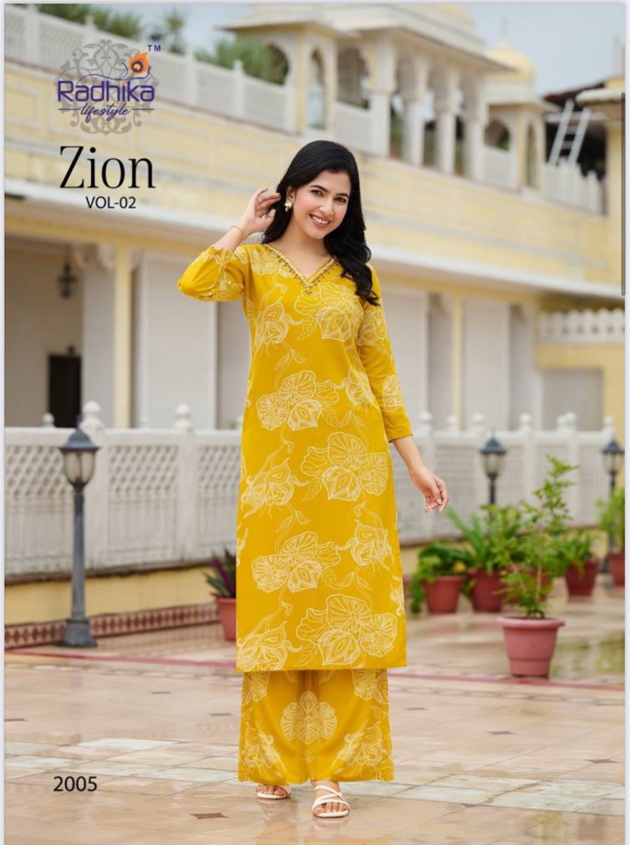 Rayon Printed Traditional Two Piece Kurti Set, Cultural Wear for Women