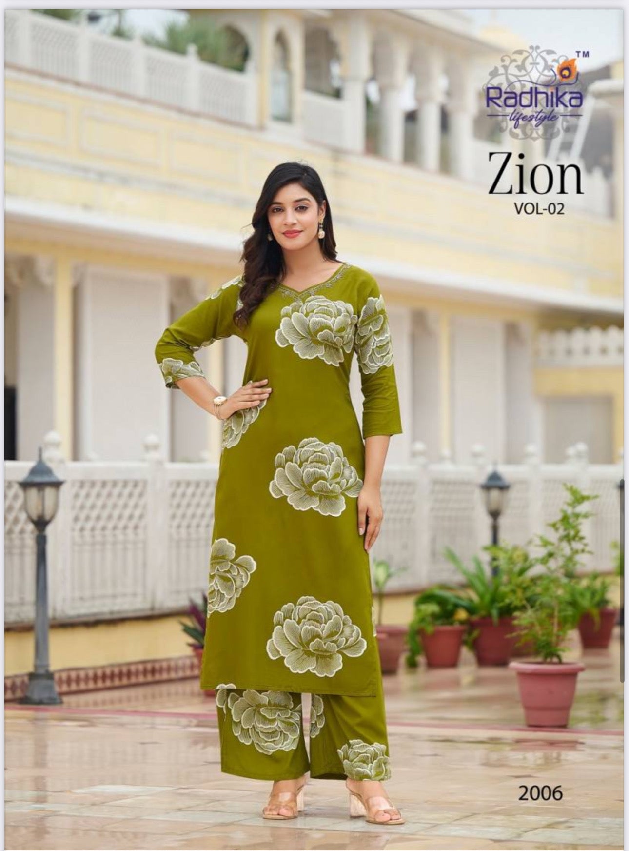 Rayon Printed Traditional Two Piece Kurti Set, Cultural Wear for Women