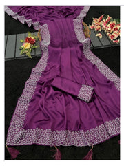 Traditional Saree for women by Saree Ghor Charlotte, featuring elegant fabric and intricate draping for cultural wear.