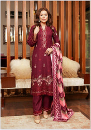 Traditional Pakistani Salwar Kameez for women featuring vibrant fabric and intricate embroidery, by Saree Ghor Charlotte.