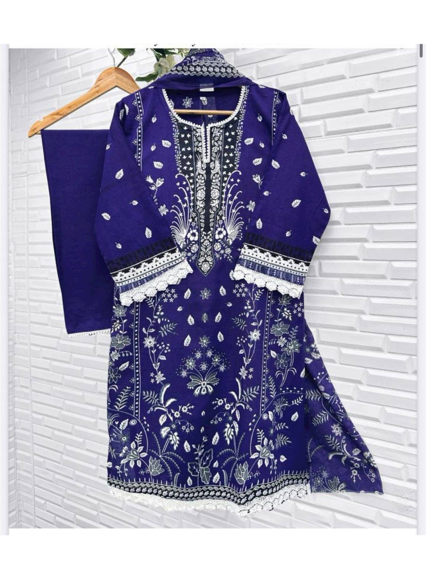 Cotton Printed Traditional Salwar Kameez, Cultural Wear for Women