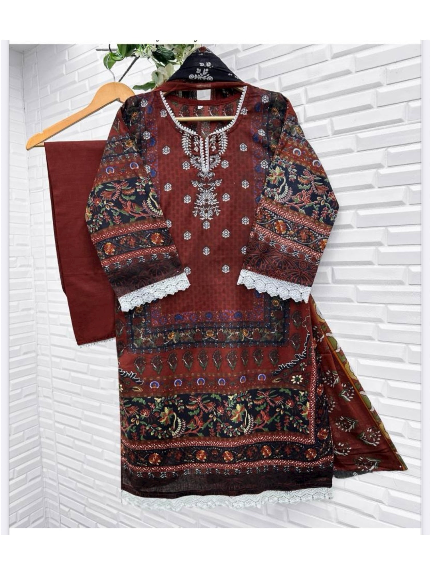 Cotton Printed Traditional Salwar Kameez, Cultural Wear for Women