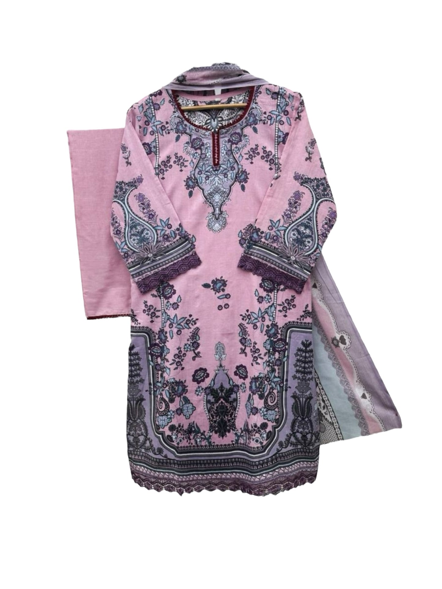 Cotton Printed Traditional Salwar Kameez, Cultural Wear for Women