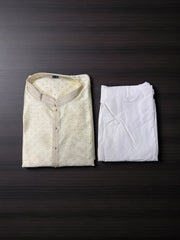 Traditional Men's Kurta Pajama Set– Cultural Wear for Men, Nov