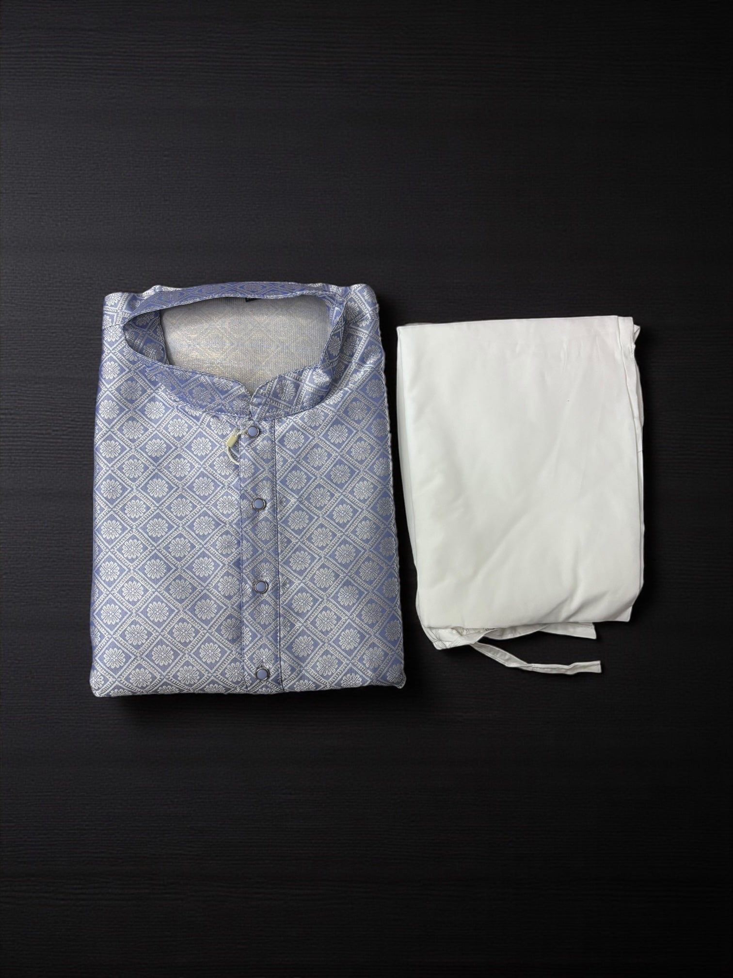 Ivory Color Traditional Men's Kurta Pajama Set– Cultural Wear for Men