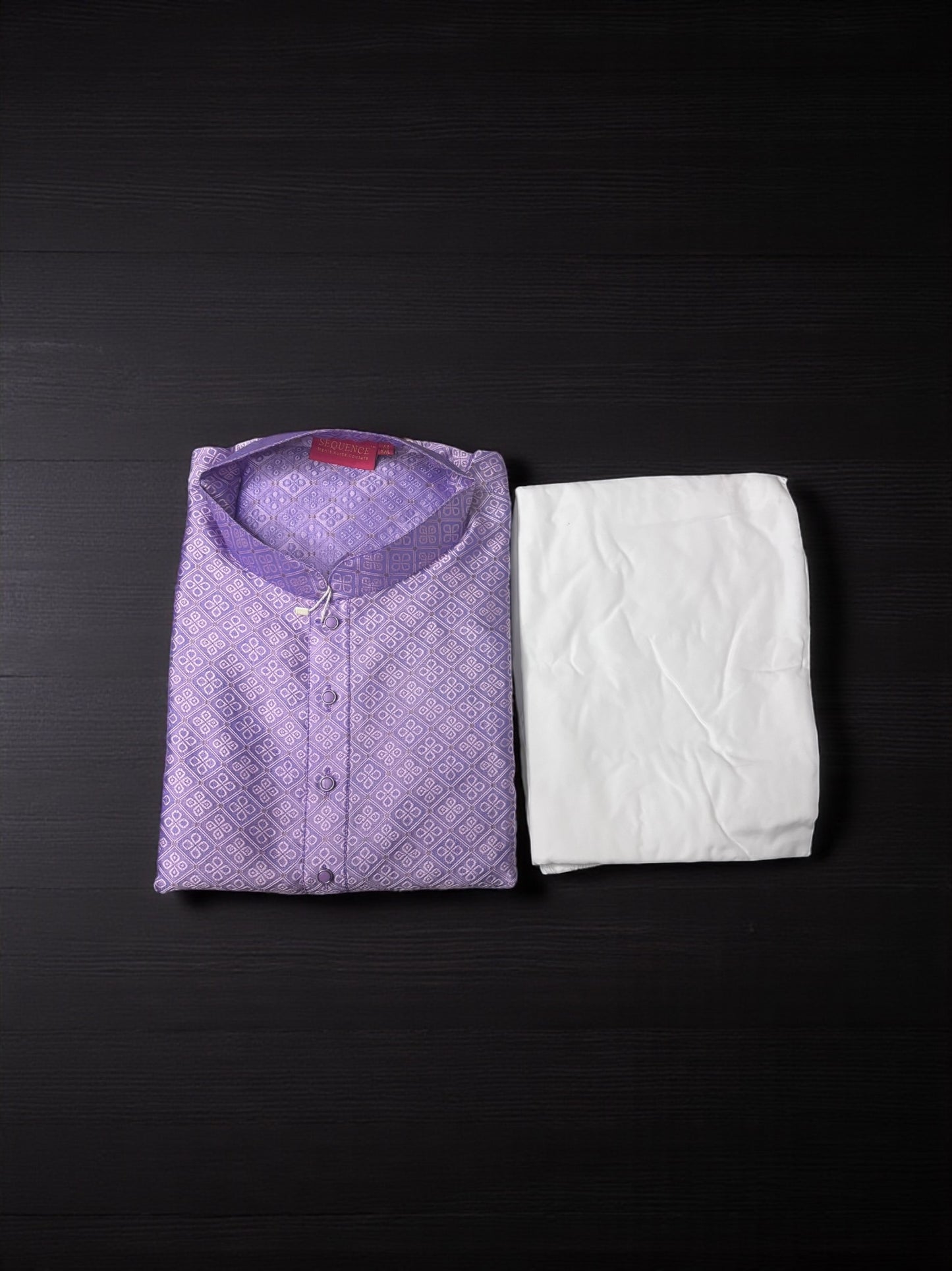 Onion Color Traditional Men's Kurta Pajama Set– Cultural Wear for Men