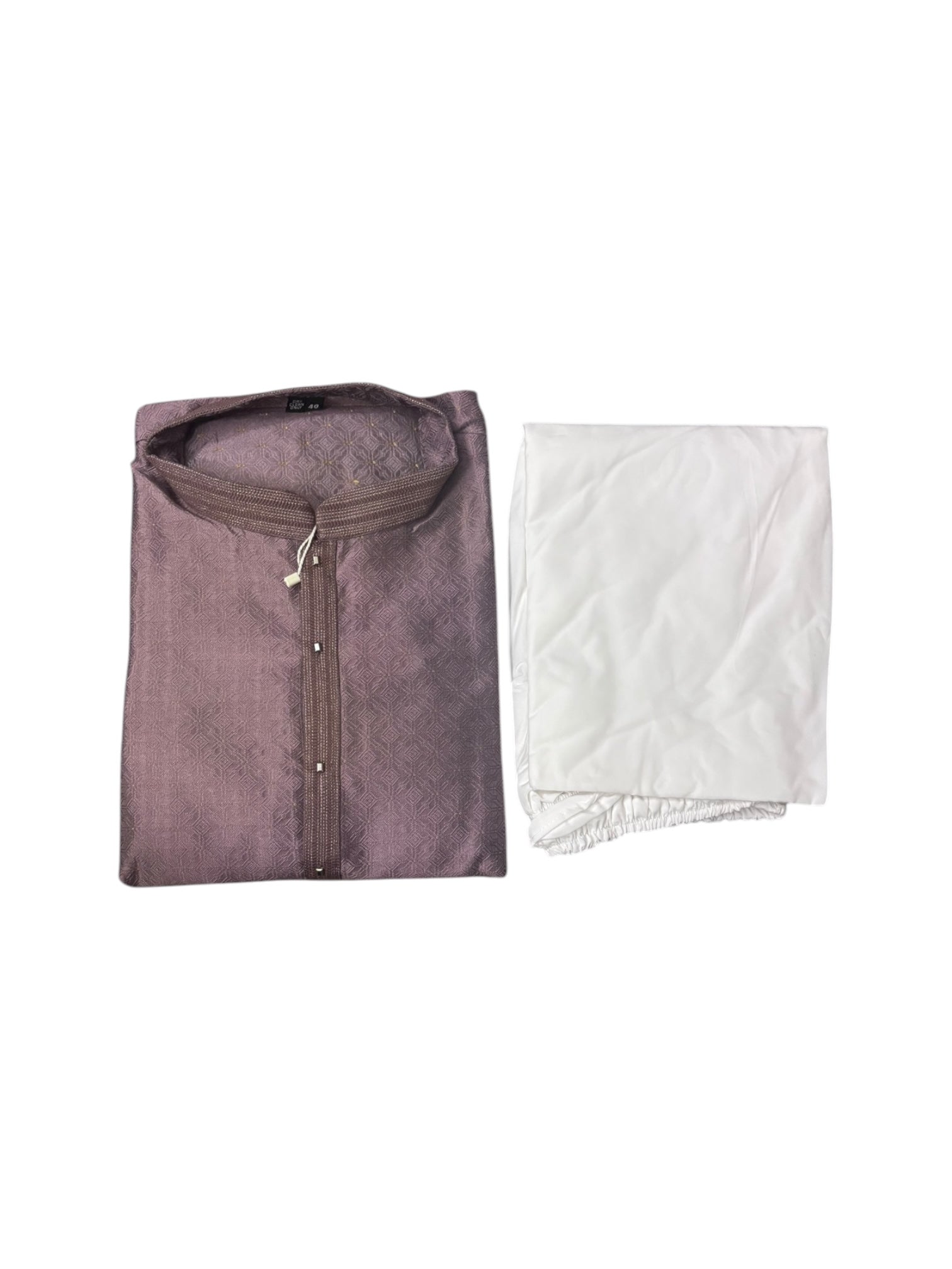 Onion Traditional Men's Kurta Pajama Set– Cultural Wear for Men, Nov