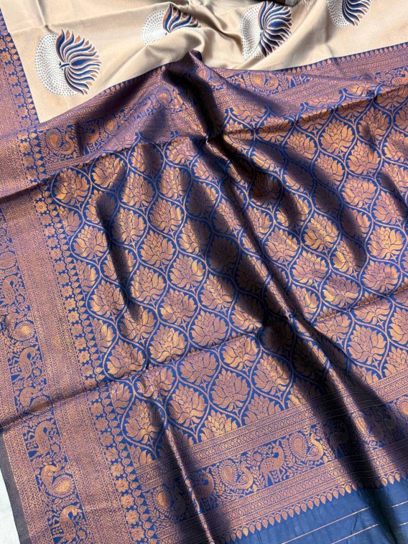 Traditional Saree for women by Saree Ghor Charlotte, showcasing intricate fabric and vibrant cultural design.