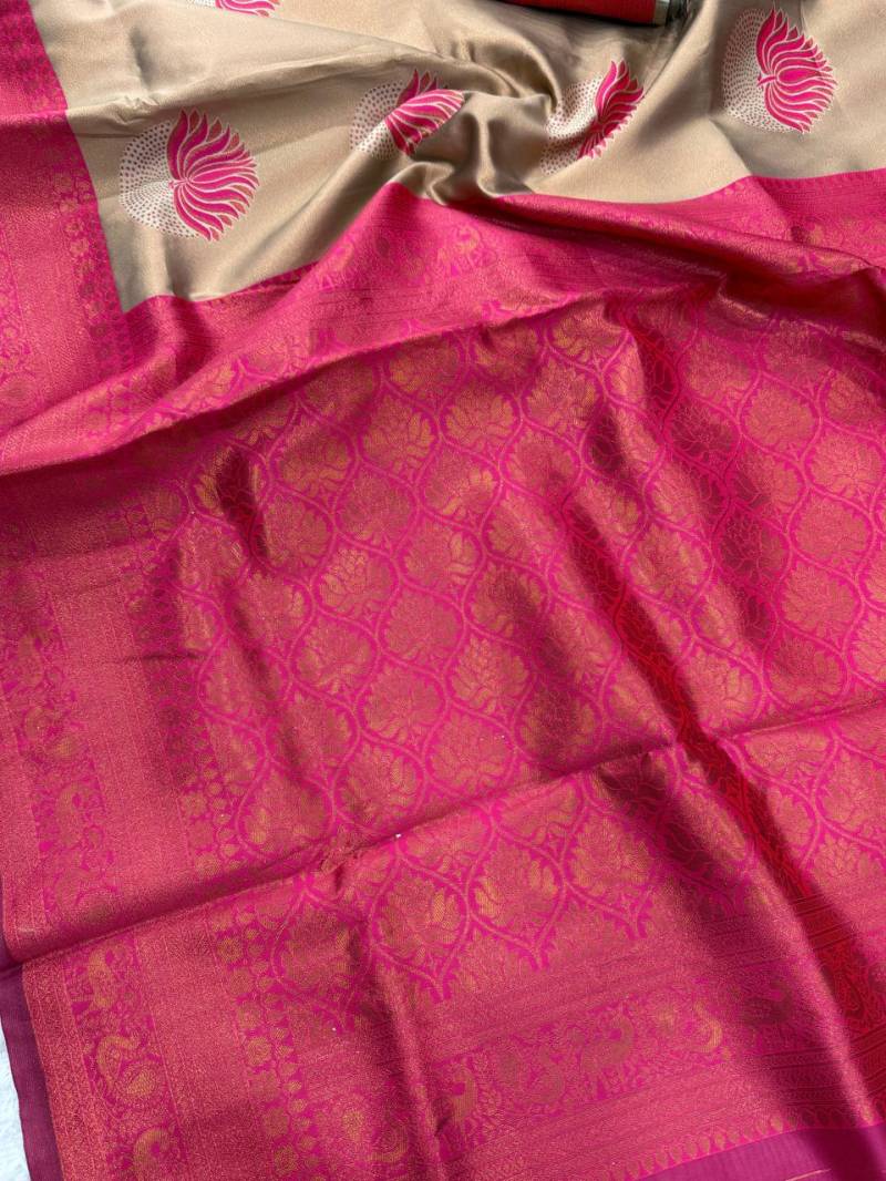 Traditional Saree by Saree Ghor Charlotte, elegant cultural wear for women with intricate embroidery and vibrant colors.