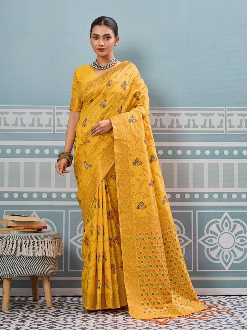 Banarasi Silk Traditional Saree, Cultural Wear for Women