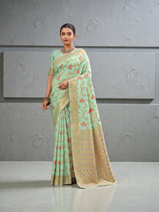 Banarasi Silk Traditional Saree, Cultural Wear for Women