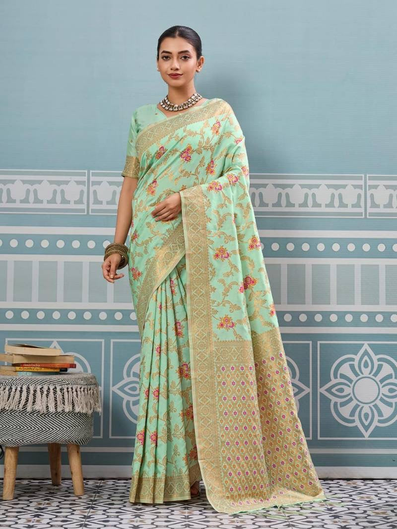 Banarasi Silk Traditional Saree, Cultural Wear for Women