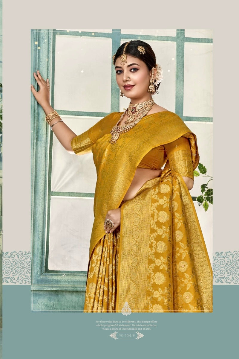 Katan Silk Traditional Saree, Cultural Wear for Women