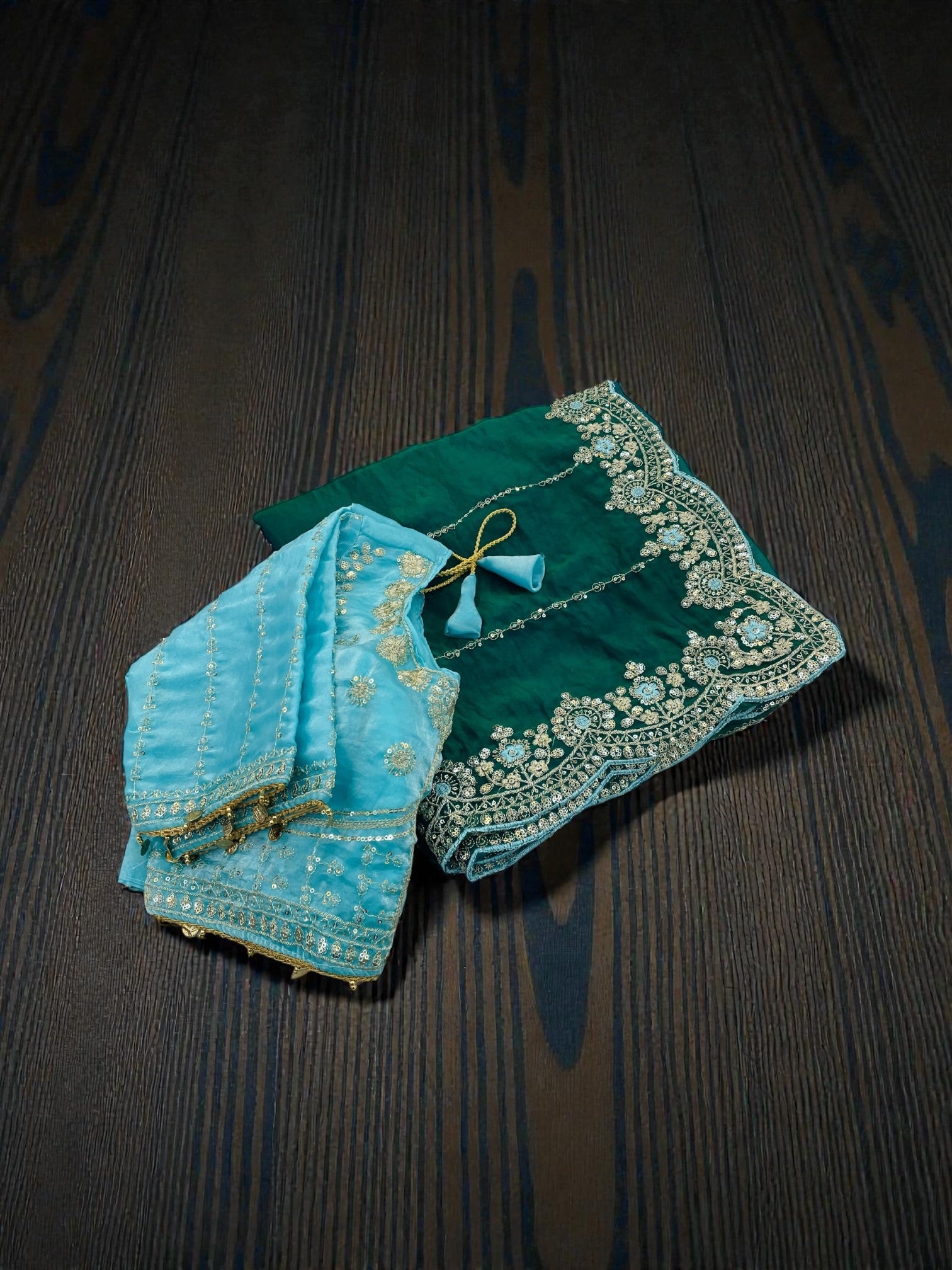 Satin Traditional Saree with Ready Blouse, Cultural Wear for Women