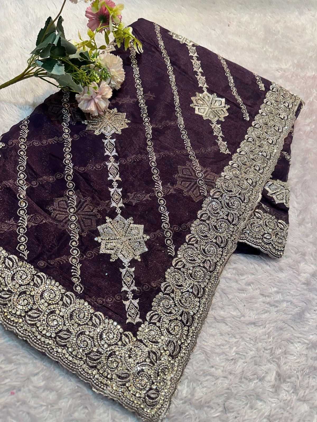 Heavy Designer Traditional Saree, Cultural Wear for Women