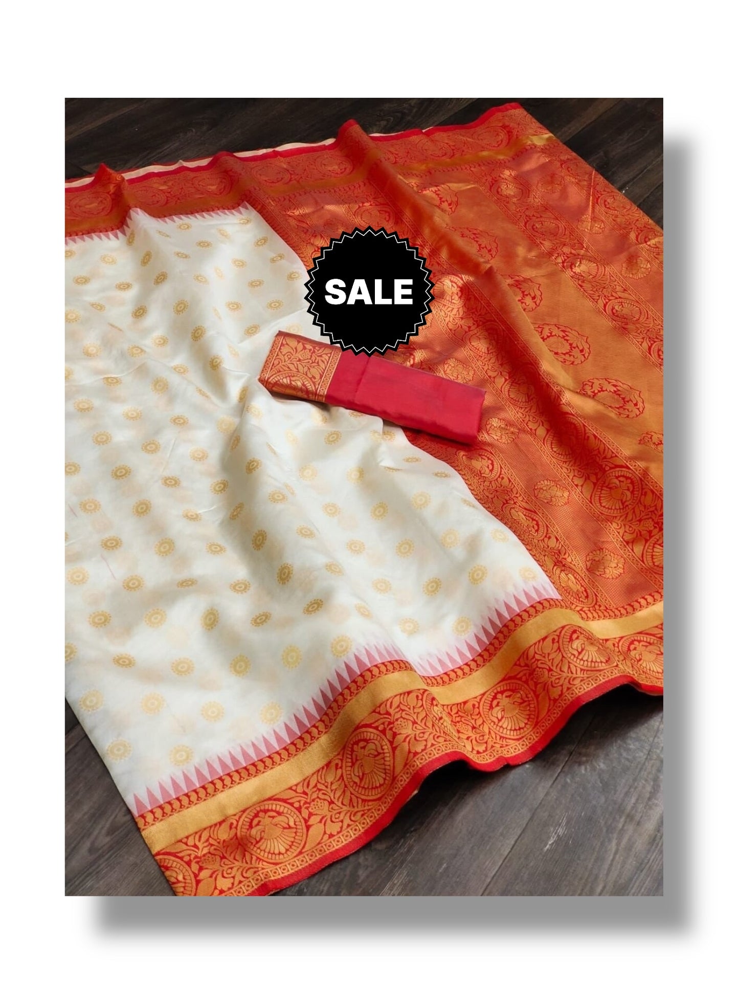 Soft Lichi Silk Traditional Saree – Ethnic Wear for Women