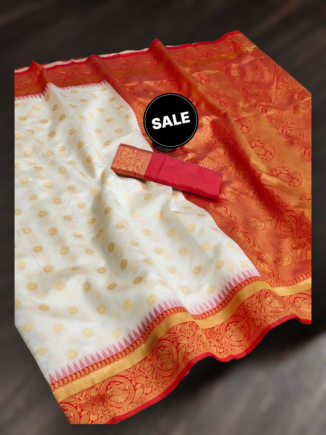 Soft Lichi Silk Traditional Saree – Ethnic Wear for Women