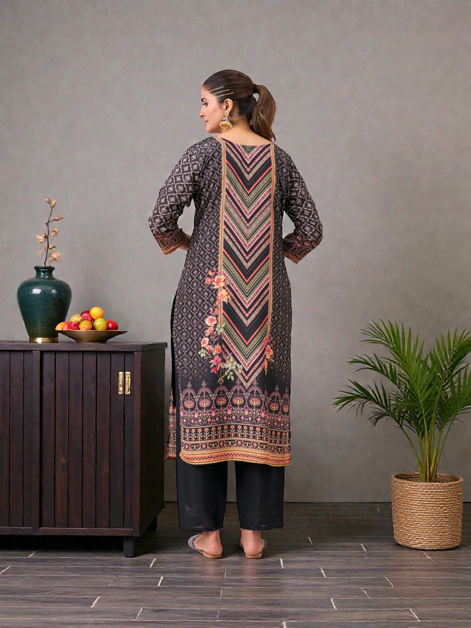 Muslin Digital Print Traditional Salwar Kameez, Cultural Wear for Women