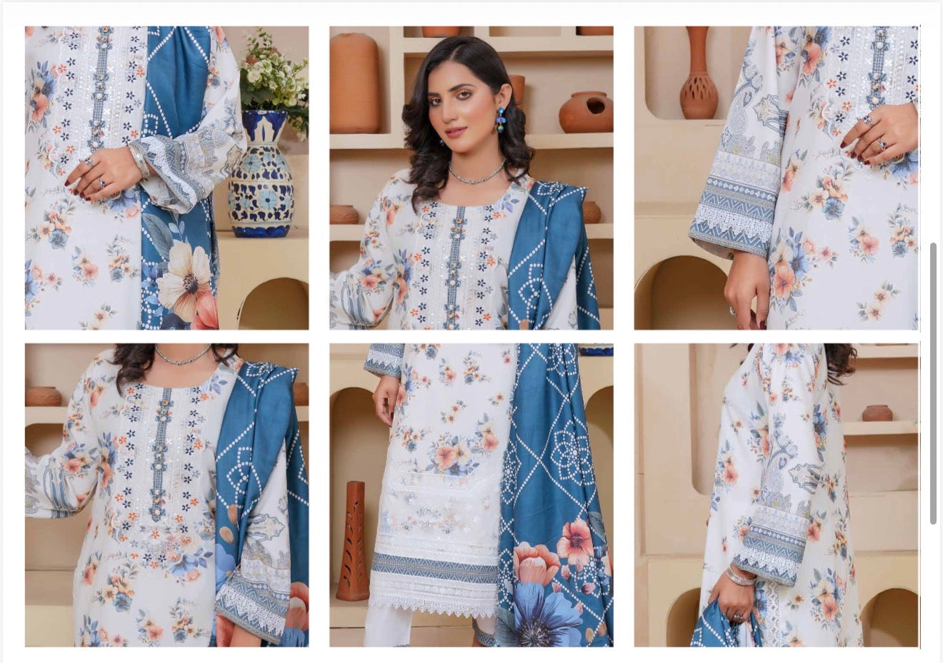 Traditional Pakistani Salwar Kameez for women by Saree Ghor Charlotte, featuring vibrant fabric and intricate embroidery.