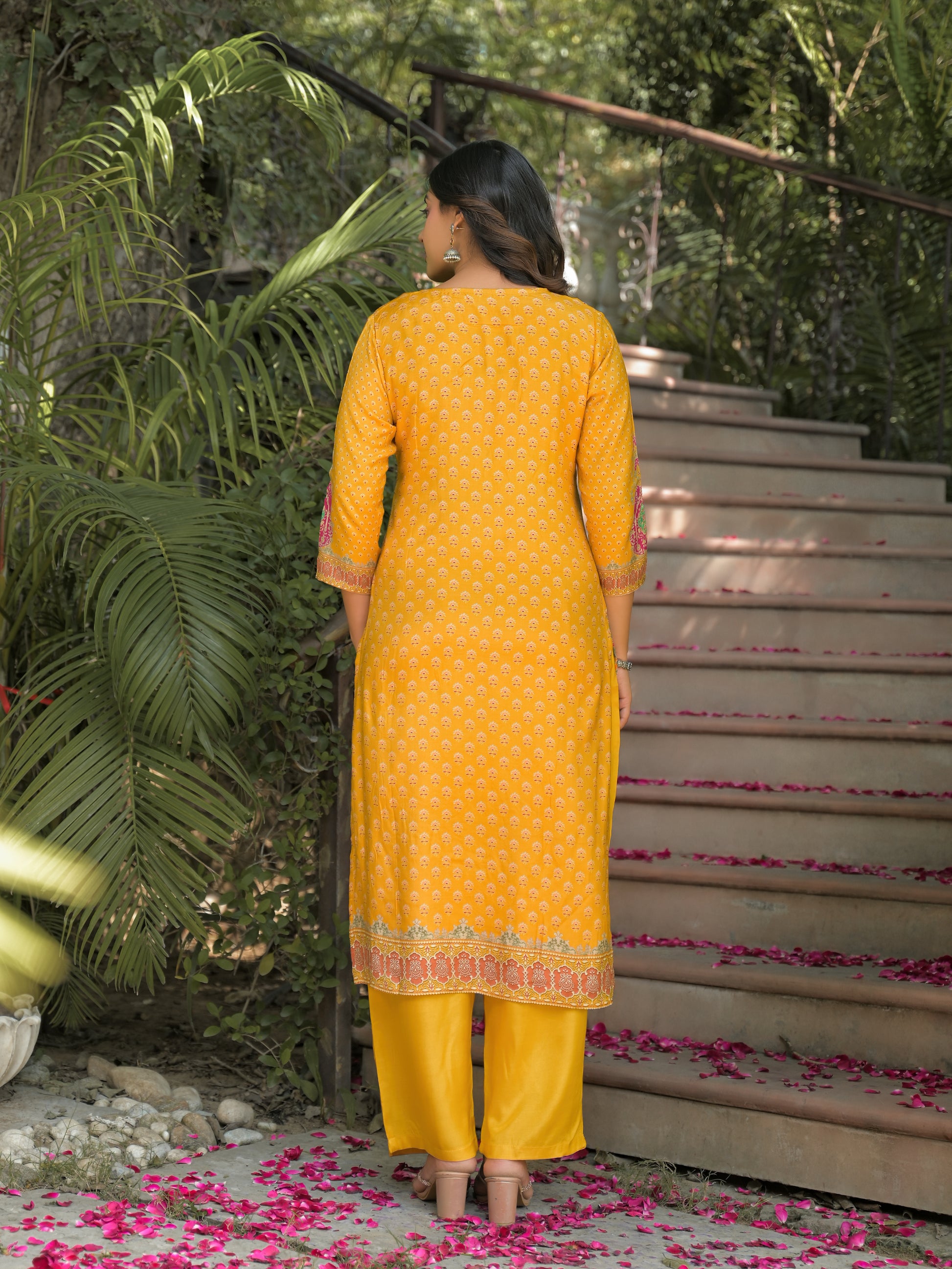 Pure viscose Maslin traditional salwar kameez for women, featuring intricate embroidery and vibrant colors, by Saree Ghor Charlotte.
