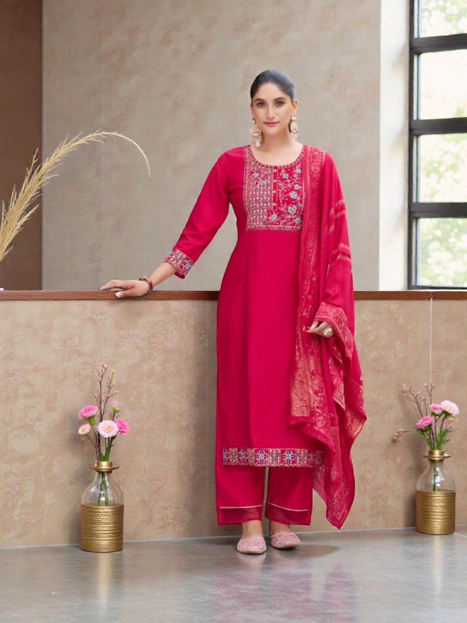 Viscose Traditional Salwar Kameez, Cultural Wear for Women