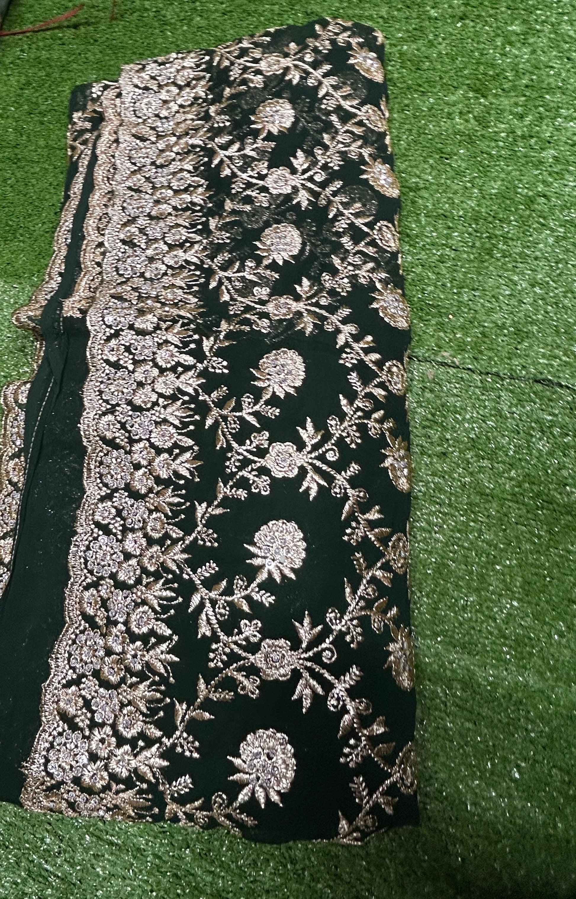 Designer Party Wear Saree, Indian Cultural Wear for Women - Saree Ghor Charlotte