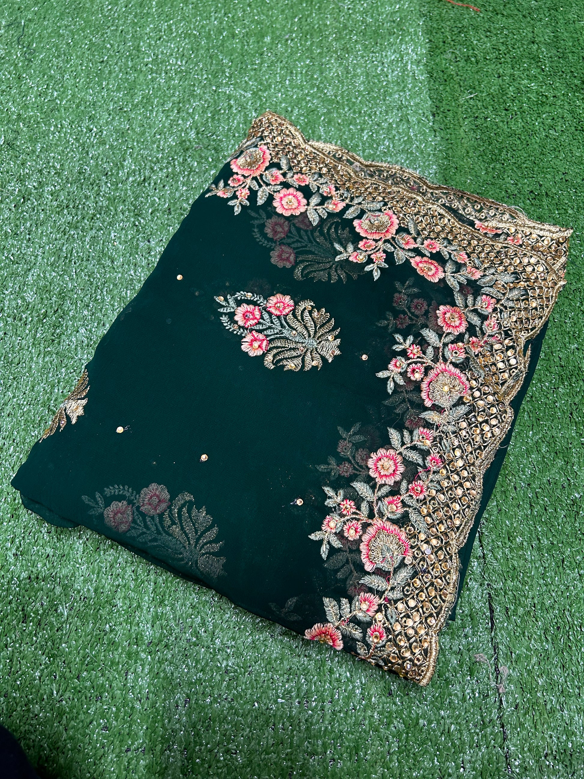 Exclusive Designer Party Saree ,017 - Saree Ghor Charlotte