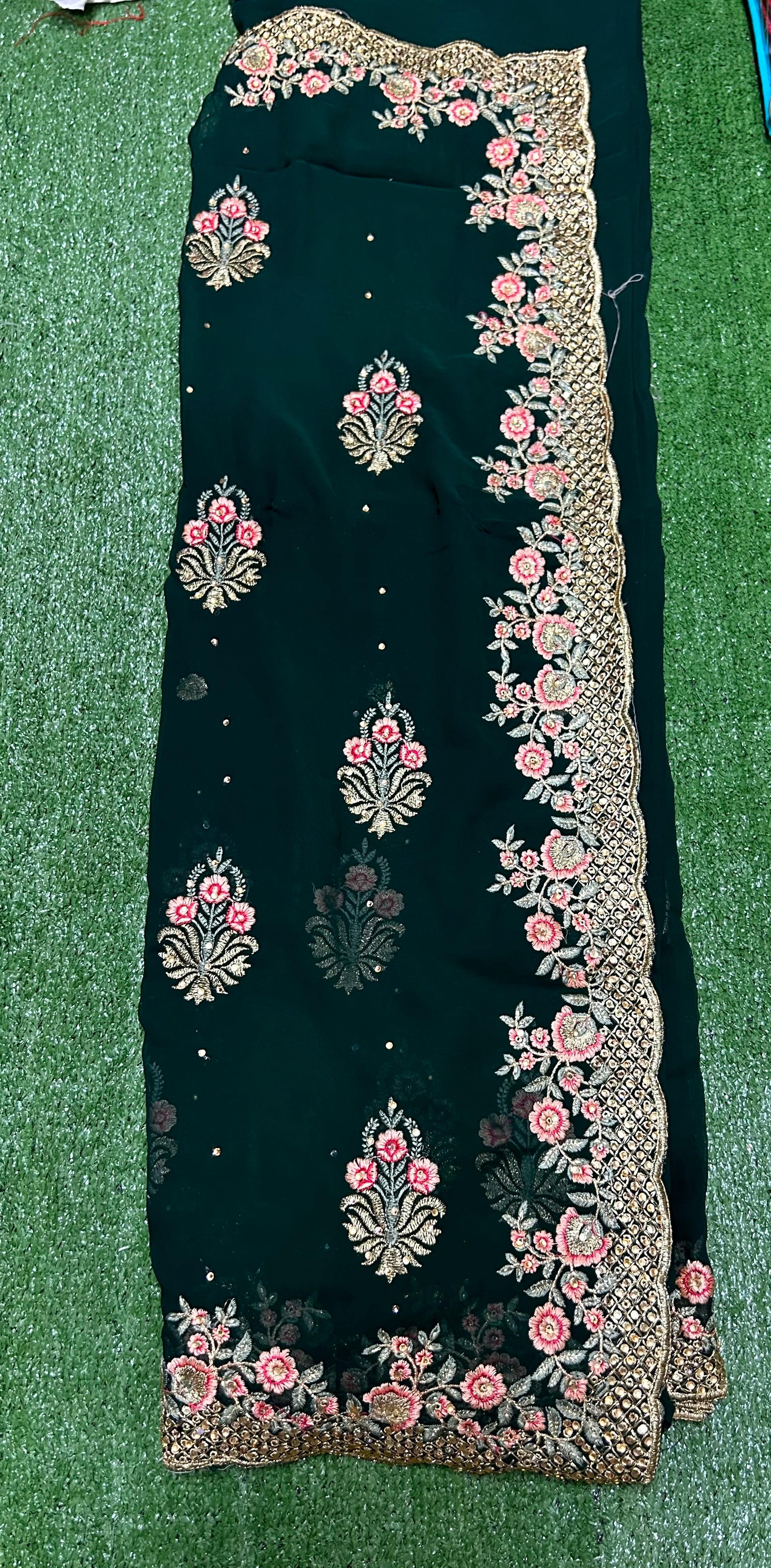 Exclusive Designer Party Saree ,017 - Saree Ghor Charlotte