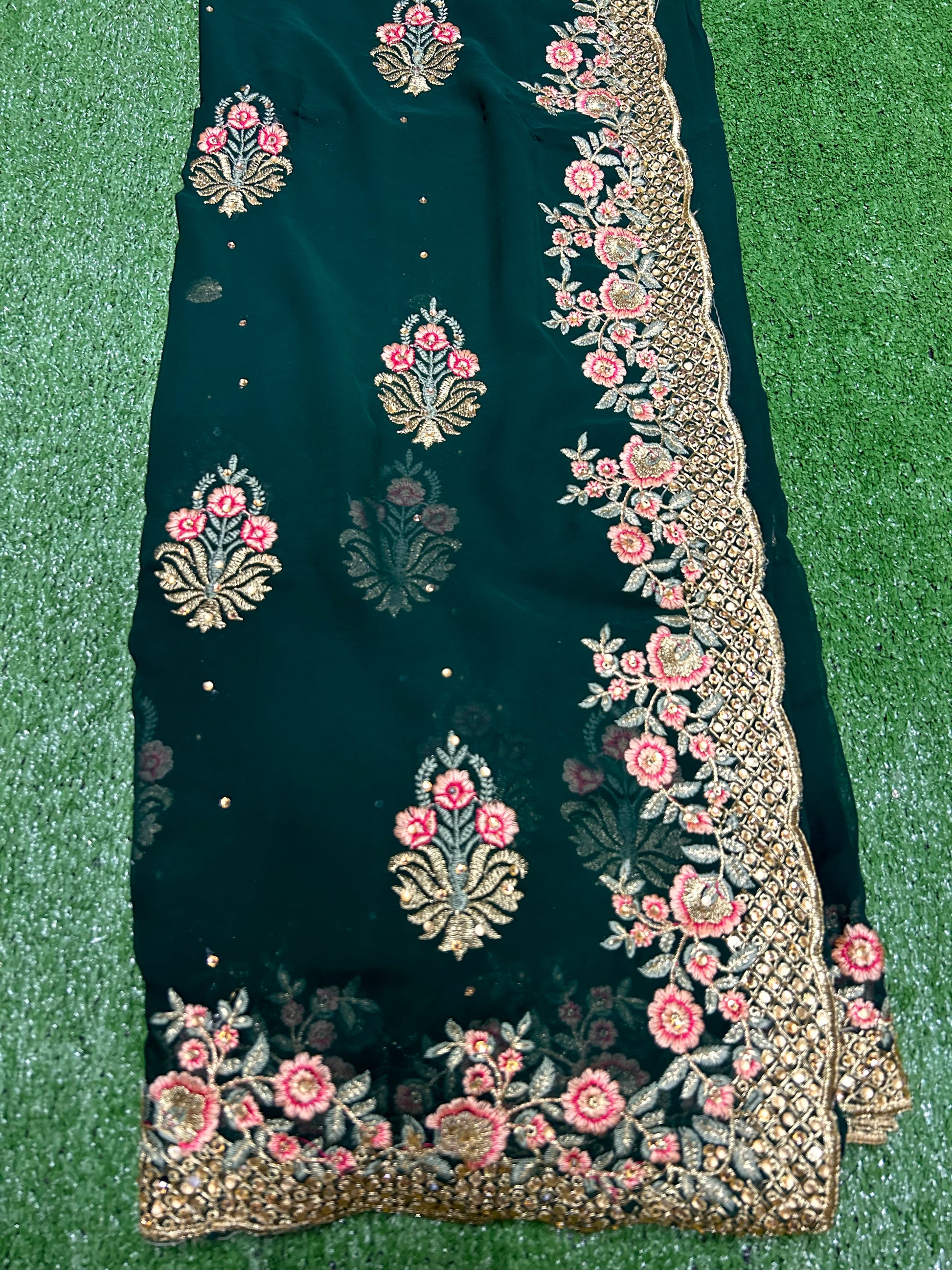 Exclusive Designer Party Saree ,017 - Saree Ghor Charlotte