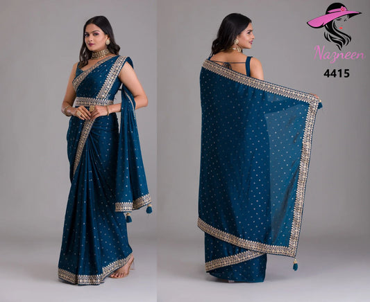 Enchanting Evening: Couture Party Wear Saree -04, Clearance